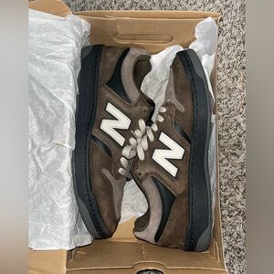 New Balance Numeric 480 x Andrew Reynolds Chocolate Skateboarding shoe.